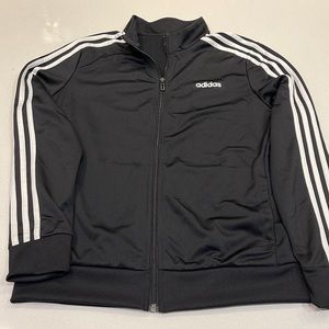 ADIDAS Classic Stripe Zip Up Jacket Large